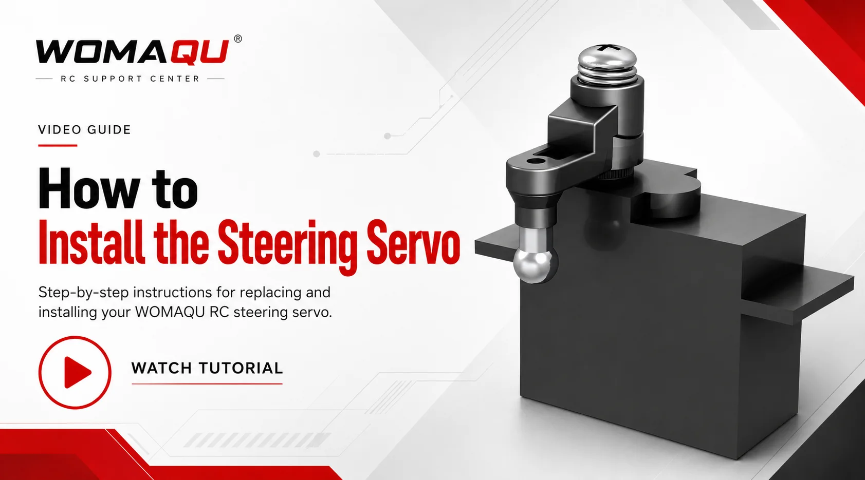 1:14 Scale Servo Installation Guide