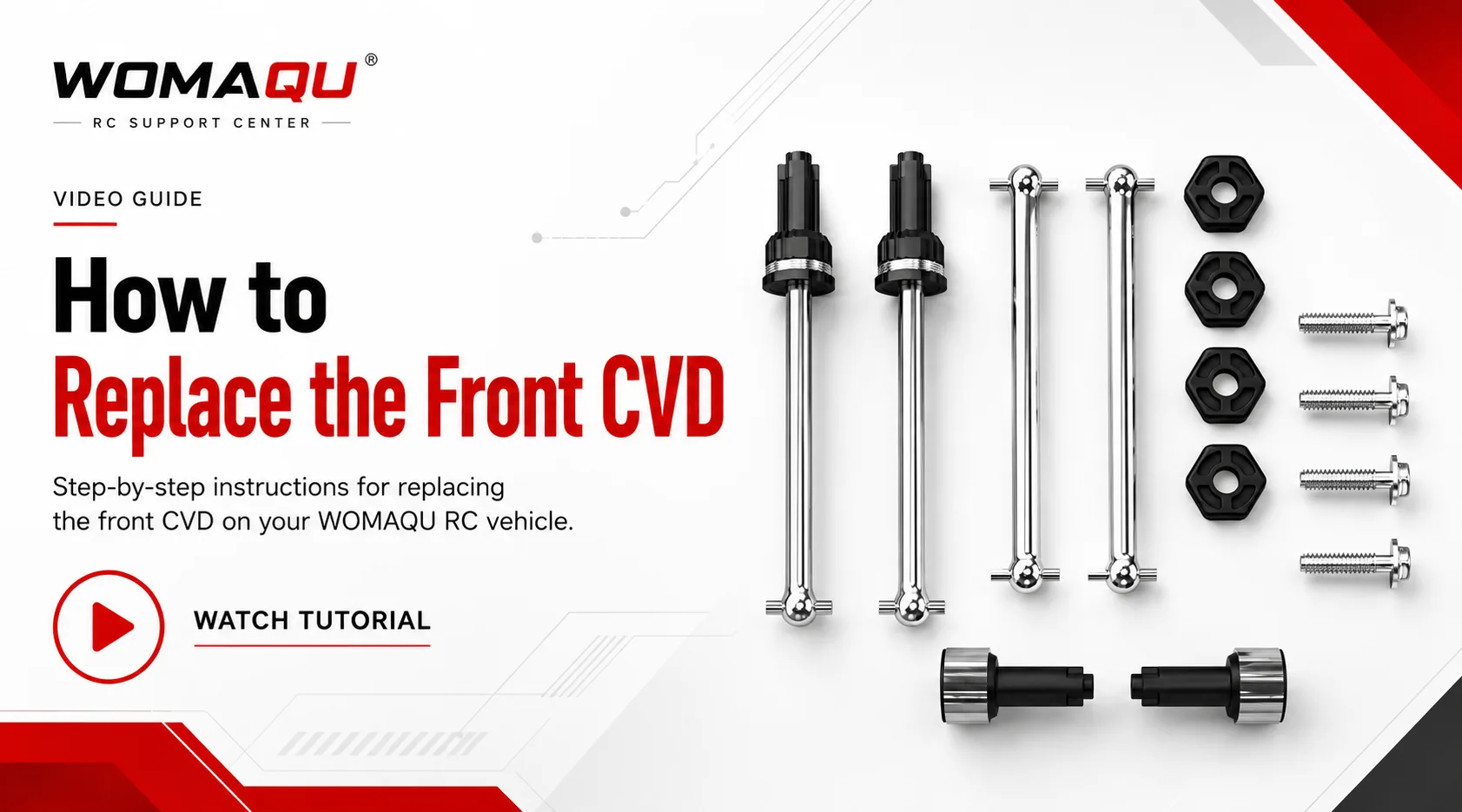 1:14 Scale Front CVD Installation Guide