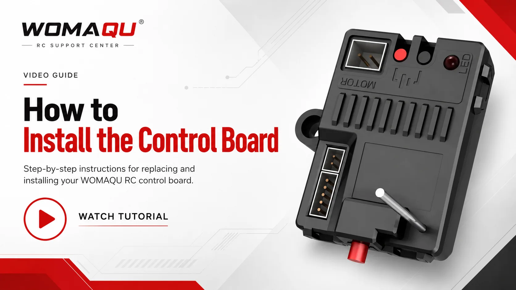 1:14 Scale Circuit Board Installation Guide