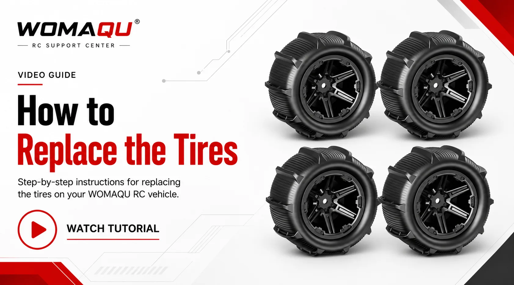 1:14 Scale Sand Tire Installation Guide