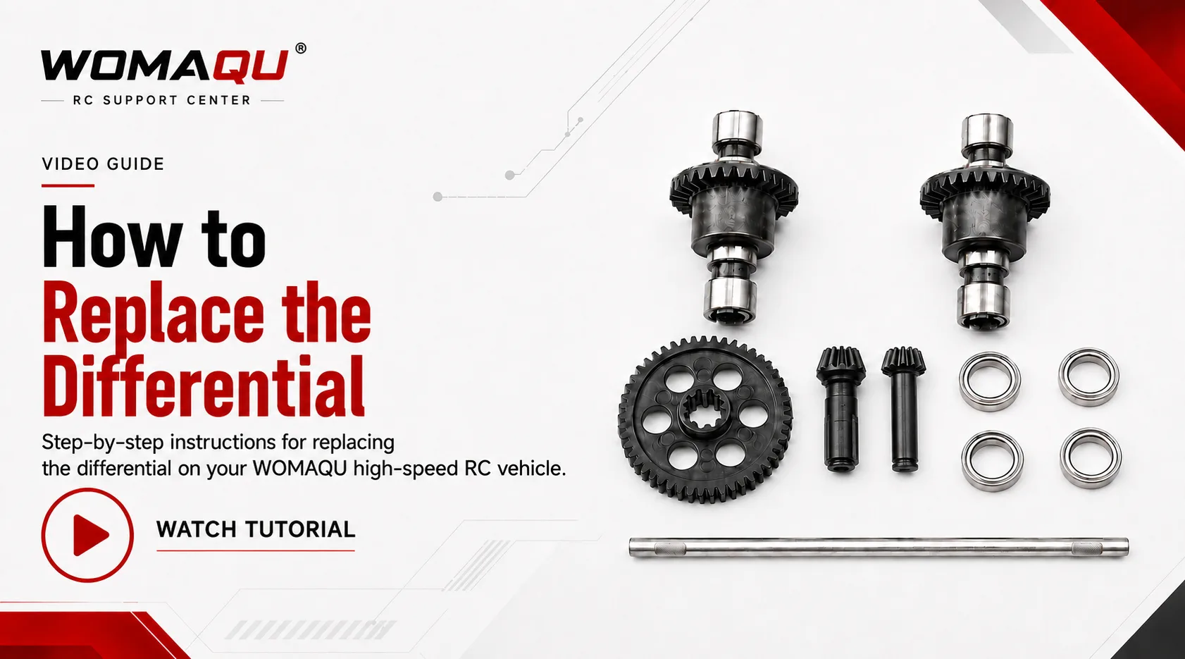 1:14 Scale Differential Installation Guide