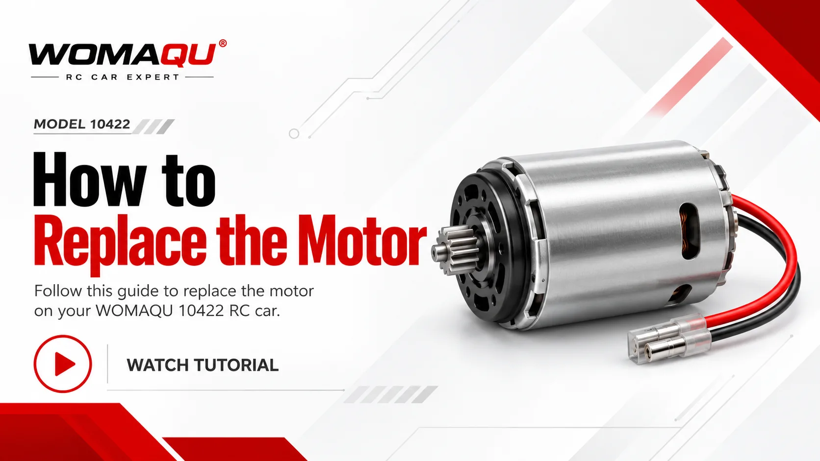 1:10 RC Car Motor Replacement